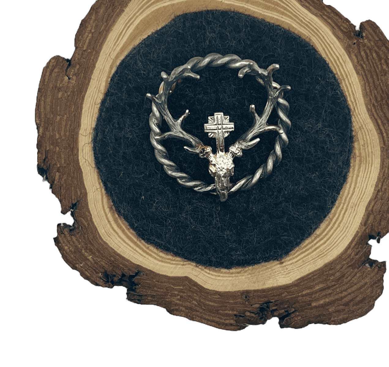 Hirsch pin für die Tracht