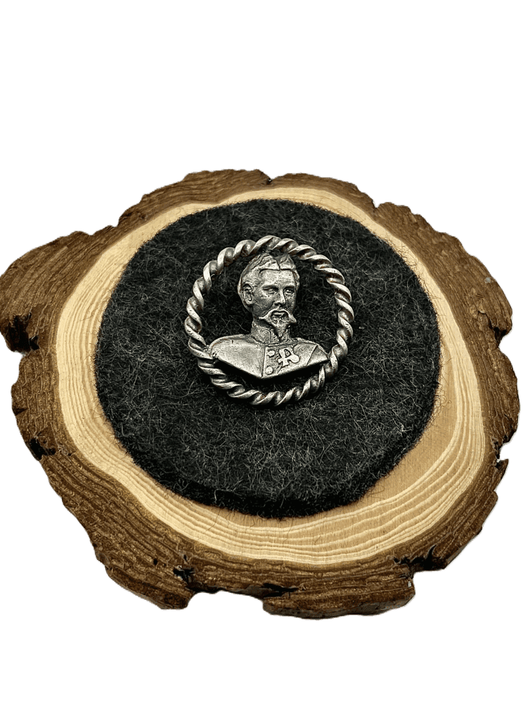 König Ludwig als Anstecker für die Tracht