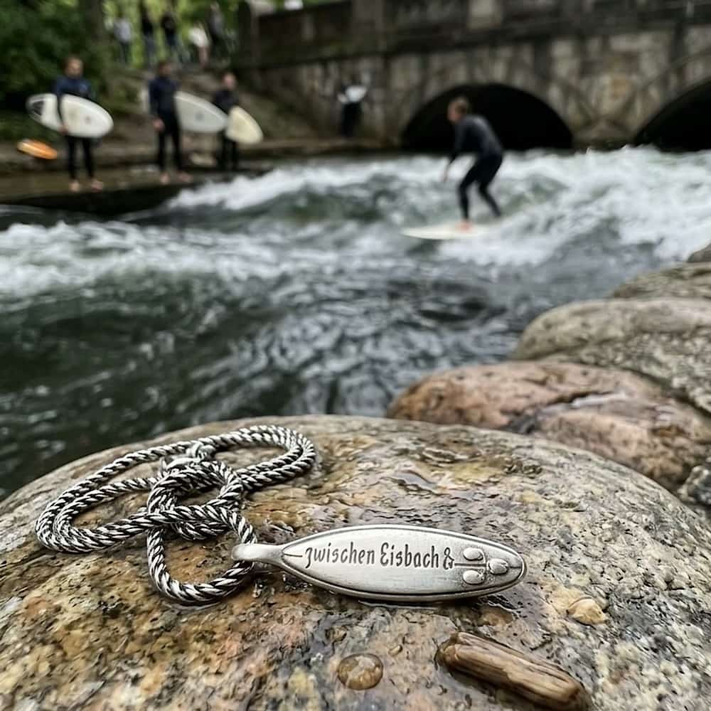 Anhänger Surfbrett groß