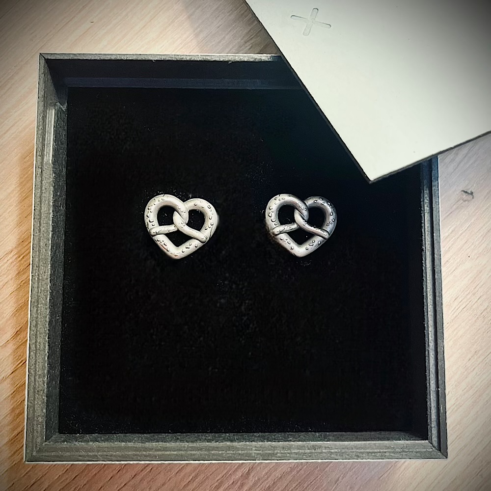Ohrstecker Brezn Herz